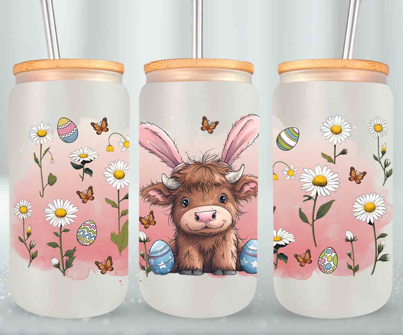 Highland Cow Easter-10368